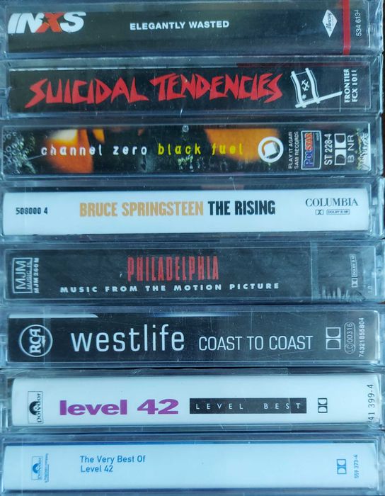 INXS,Filter,Clawfinger,Channel Zero, Sprinsteen,Westlife,Level 42