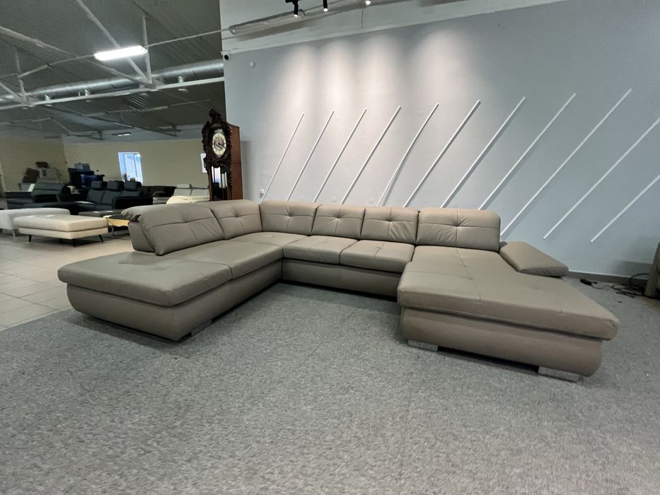 Виставковий стан новий великий розкладний диван капучіно