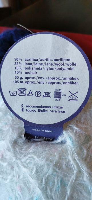 Lã  em fio para tricot