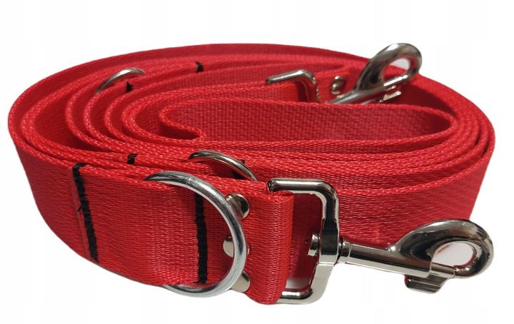 Smycz Sunka Ultra Mocna Regulowana Przepinana 4cm 3,1m Dla Dużego Psa
