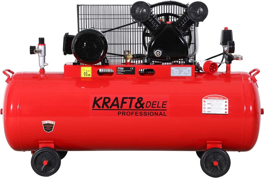 Kompresor olejowy 200L 2 tłoki + Separator KD1473