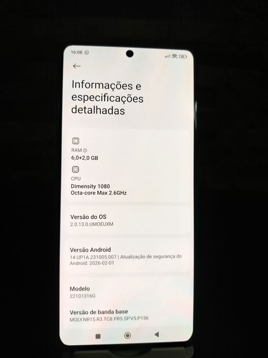 Vendo Redmi Note 12 pro 5G como novo