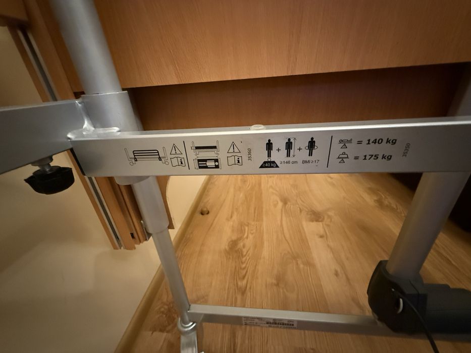 Łóżko  rehabilitacyjne elektryczne