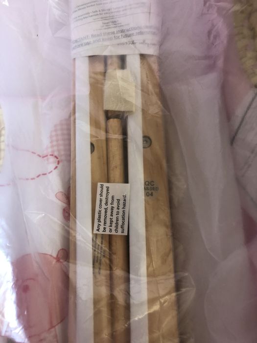 Kinder Valley NOWY dziewczęcy kosz Mojżesza Miś składany stelaż