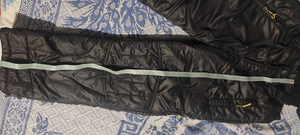 Зимовий напівкомбінезон, лижний костюм на підтяжках, утеплені штани