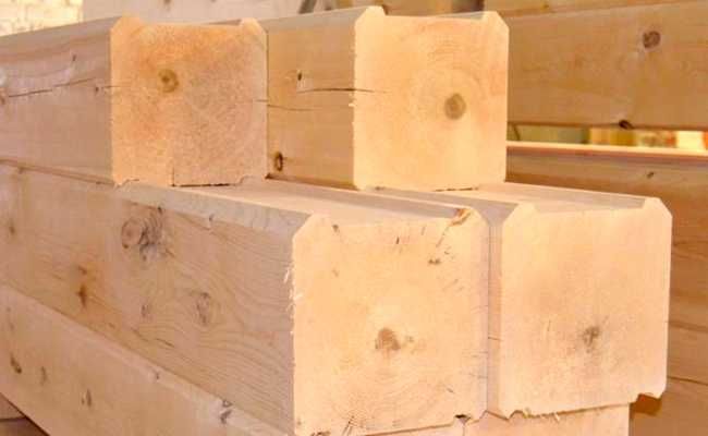 Брус Масив дерева профільований