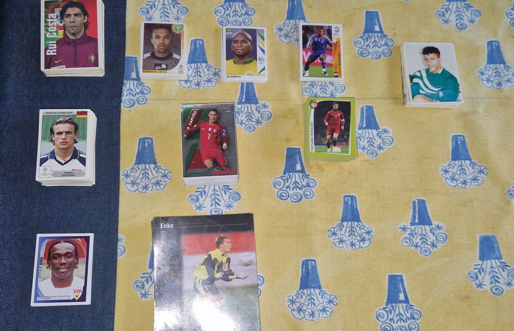 Conjunto de 2000 cromos de caderneta antigas (conjunto ou separado)
