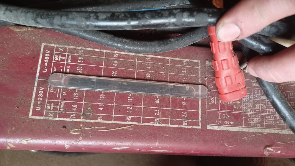 Spawarka elektrodowa  transformatorowa