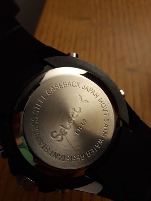 Relógio japonês select