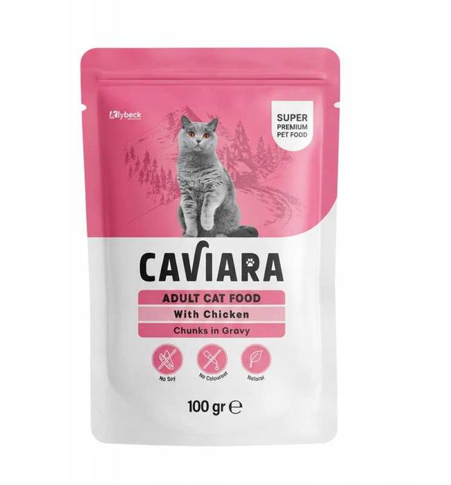 Saszetki dla kota mix smaków 60sztuk x 100gram
