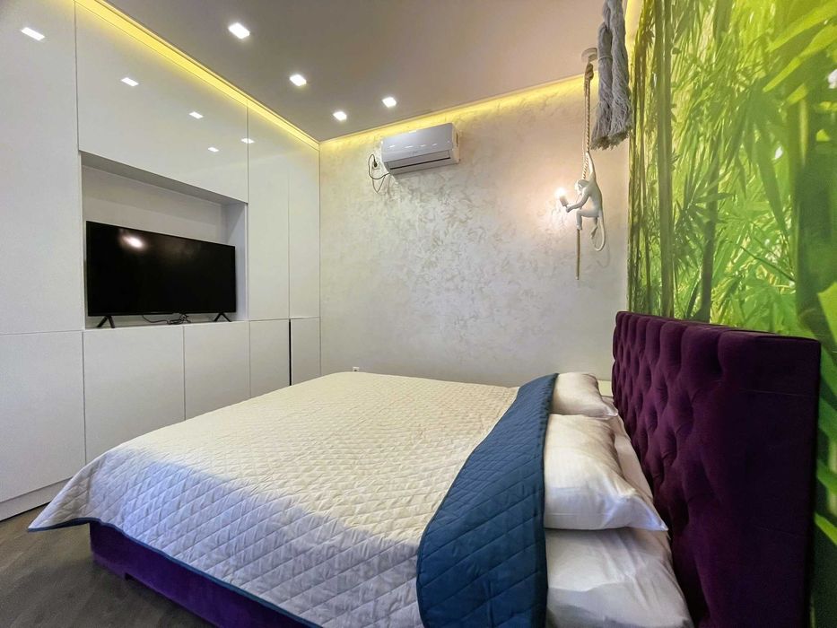 Квартира посуточно в Аркадии. вид на море, Лоджия Паркинг Свет есть