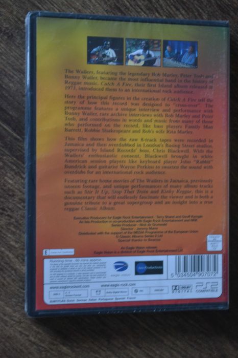 Bob Marley and The Wailers  Catch A Fire  DVD Nowa w folii