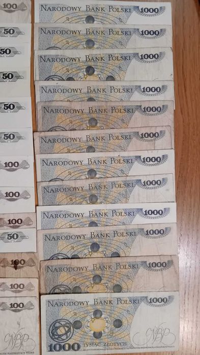 Sprzedam banknoty  z Polski