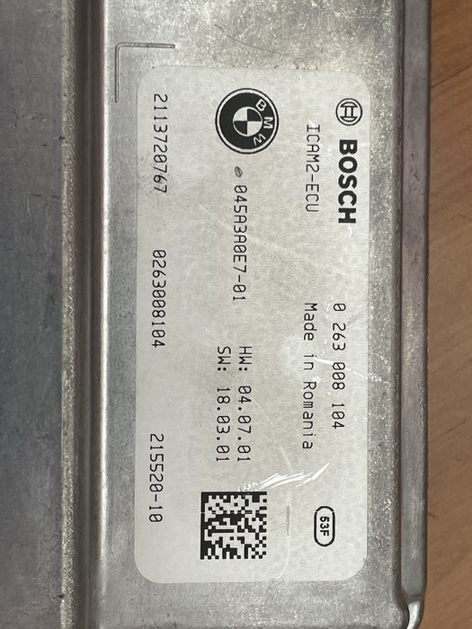 Módulo câmeras 360 original bmw icam2