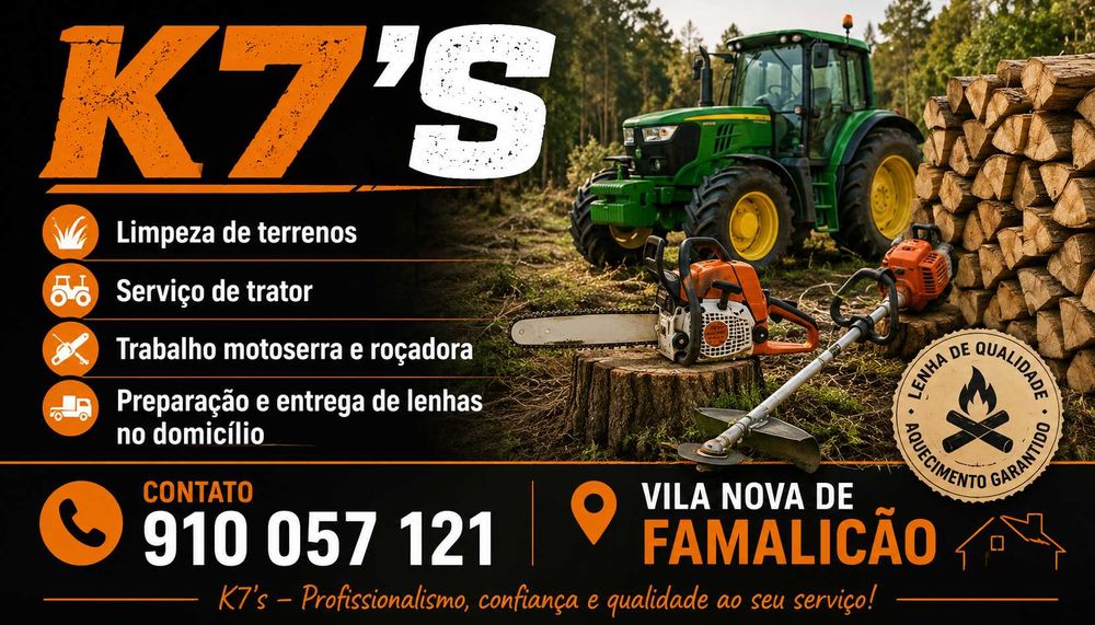 Pequenos  trabalhos  de  limpezas  serviço  trator
