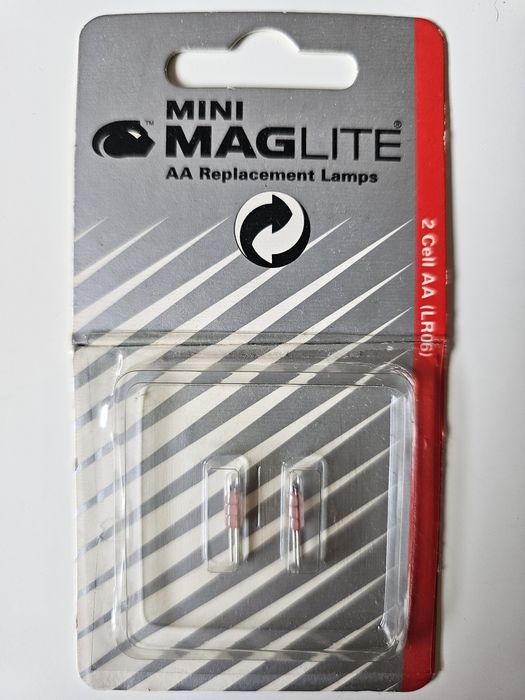 MAG Lite mini żarowka AA, mala latarka, bateria AA, nowe