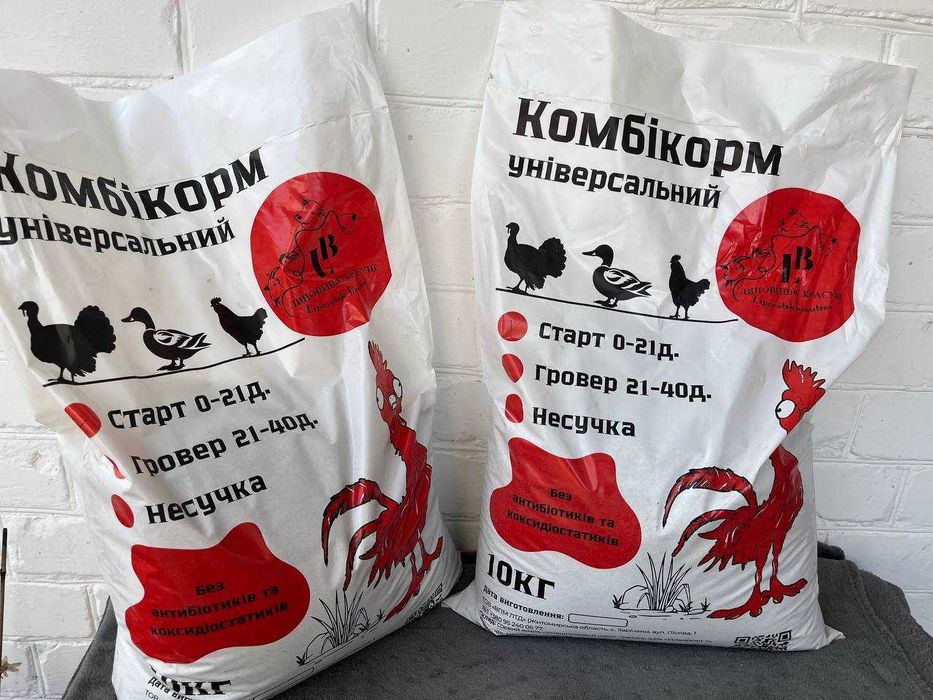 Комбікорм для перепілок