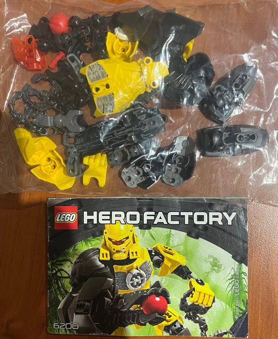 LEGO Hero Factory 6200 z instrukcja