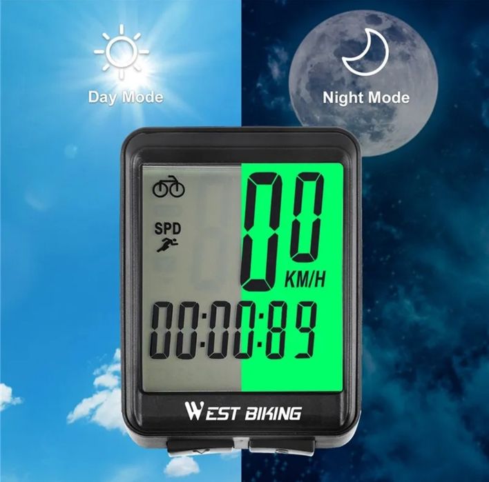 Безпроводной вело компьютер West Biking