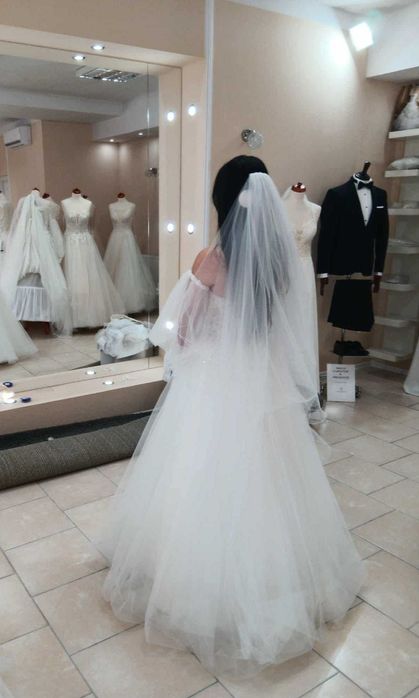 Suknia slubna nowa xs,s