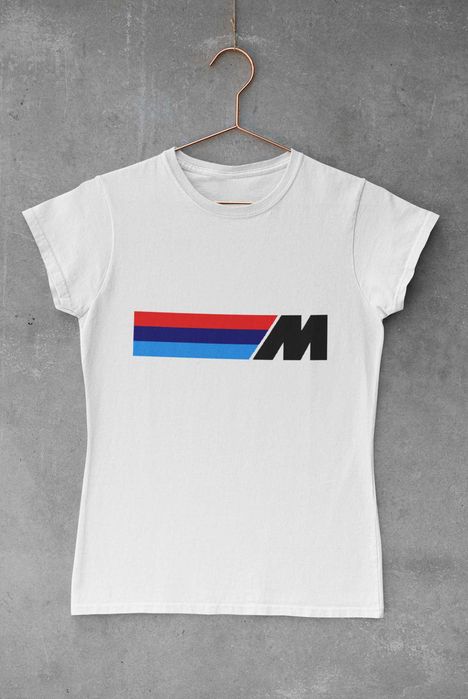 T-Shirt Mulher BMW Série M Power | Feita à Mão