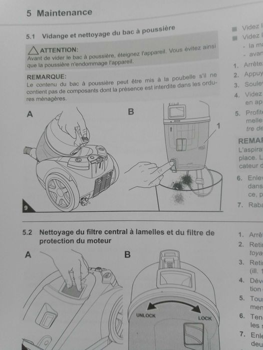 Manual Aspirador Dirty Devil - M2827-2