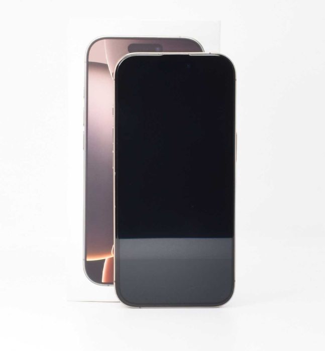 Jak NOWY Iphone 16 Pro Gold * 47 cykli ładowania * Gwarancja 07.2026