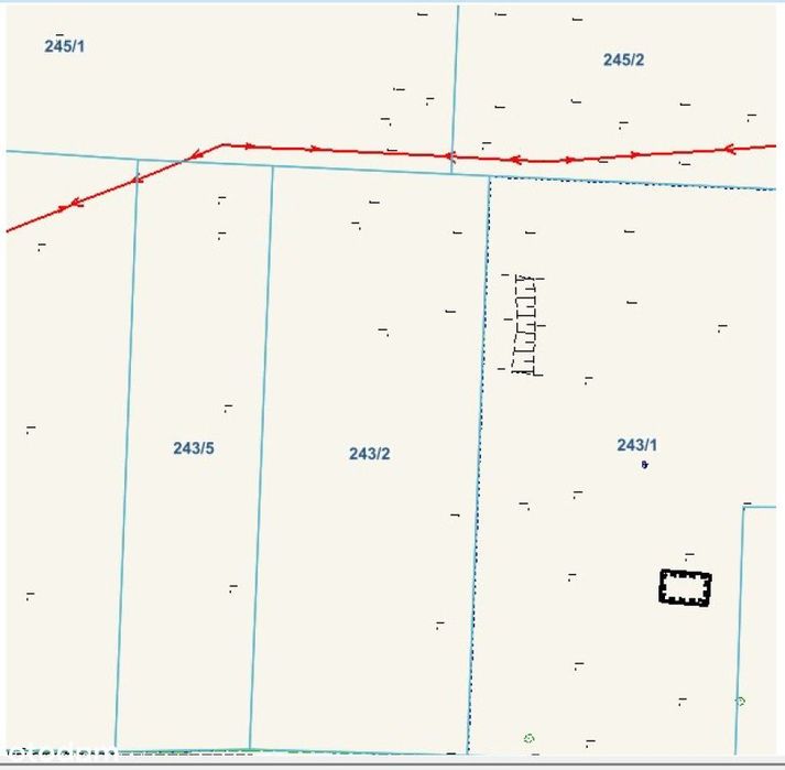 Syndyk sprzeda działkę rolną nr 243/2 w m. Ławki