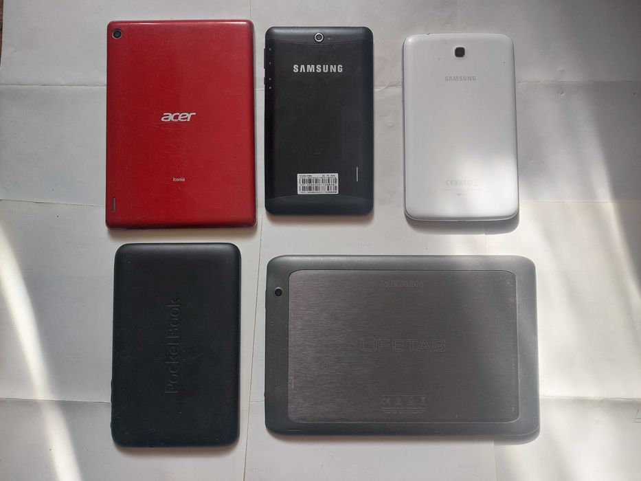 Планшеты Acer Iconia tab A1 810, lifetab e10316, Samsung m7023