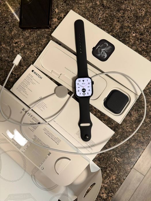 Apple Watch Series 11 GPS 46 mm Jet Black M-L ОФФІЦІЙНІ