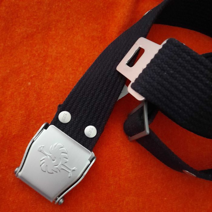 Пояс/ремінь Engelbert Strauss, темно синього кольору.