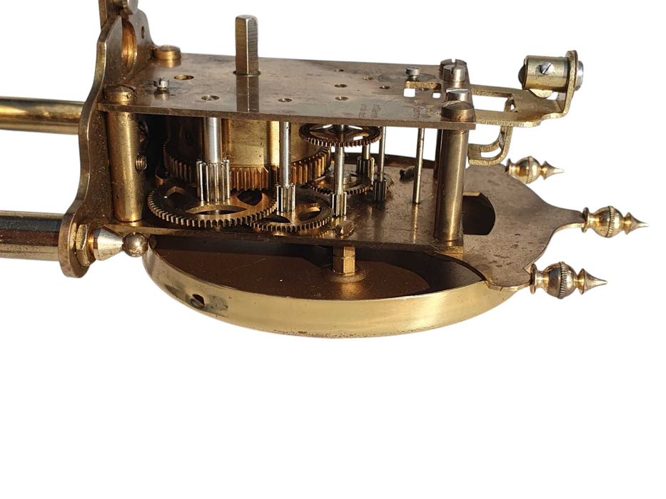 Stary Niemiecki zegar kominkowy roczniaka Kundo unikat kolekcjonerski