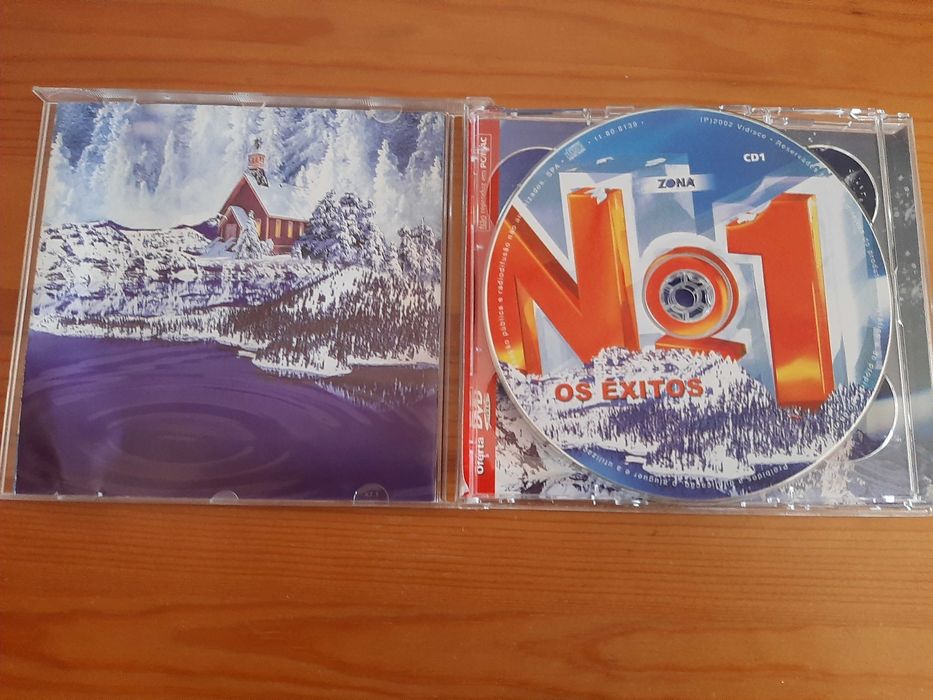 CD Nº1 de Êxitos Duplo CD e DVD