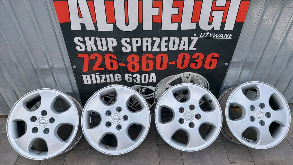 Alufelgi 15 cali 5x110 Opel Astra G H Zafira Meriva