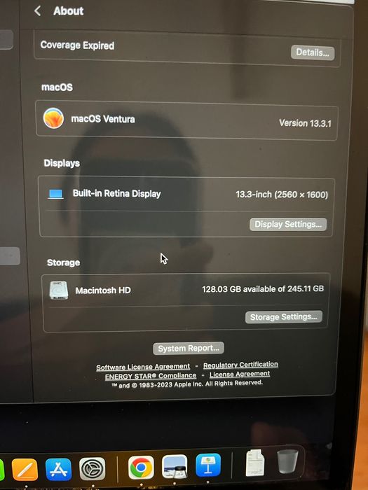 Macbook Pro M1 2020