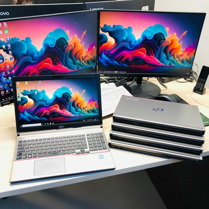 Ноутбук Fujitsu LIFEBOOK E756 i7-6500U • 8/256 • IPS FHD | 83 шт