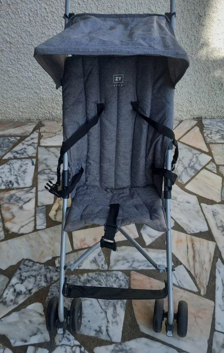 Carrinho bengala Zy Safe Cinza