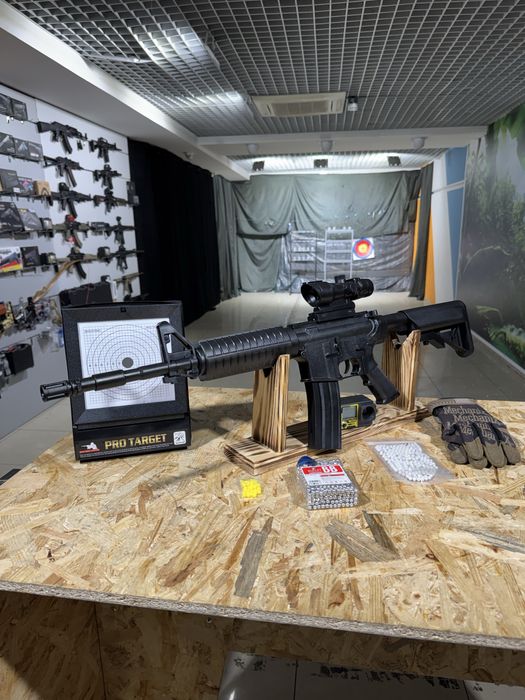 Автомат АР15 Standoff з прицілом, іграшковий