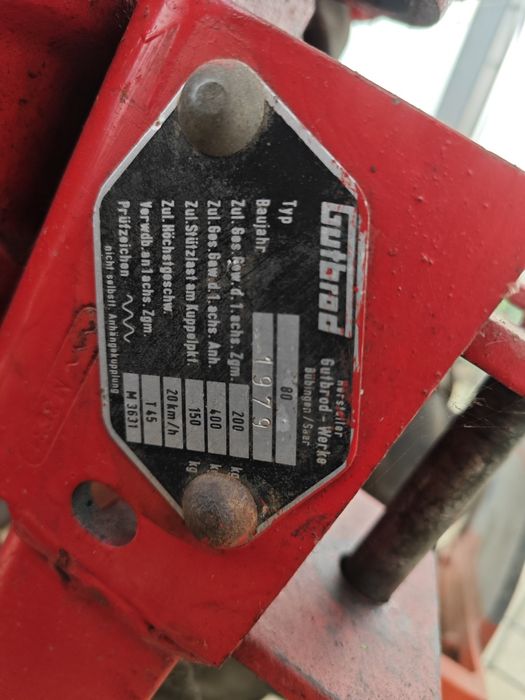 Dzik, mikrotraktor, traktorek, terra, gutbrod