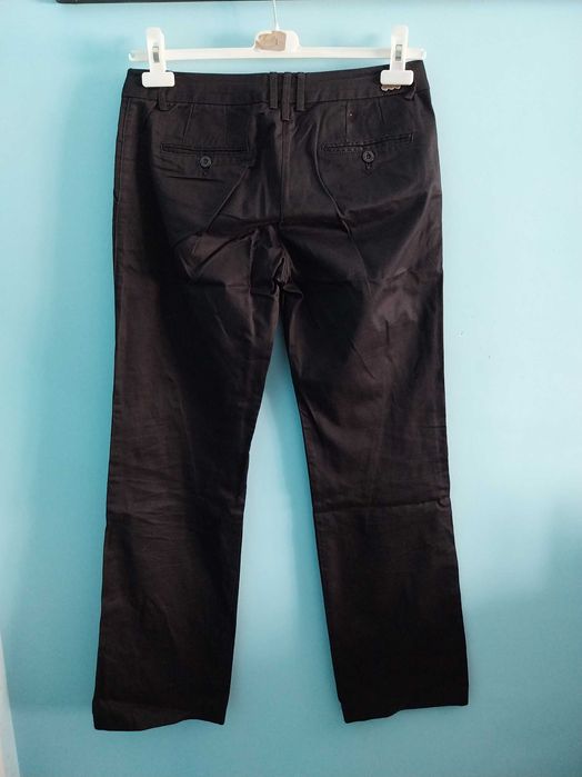 Calças pretas, Mango Basics, tamanho 38/M