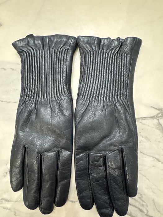 Итальянские кожанные перчатки  Аzarinl, 6/6.5