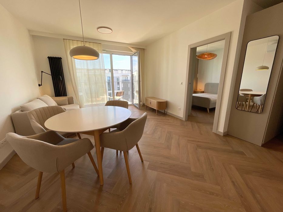 Piękne, nowoczesne, dwupokojowe mieszkanie o pow. 43,5 m²