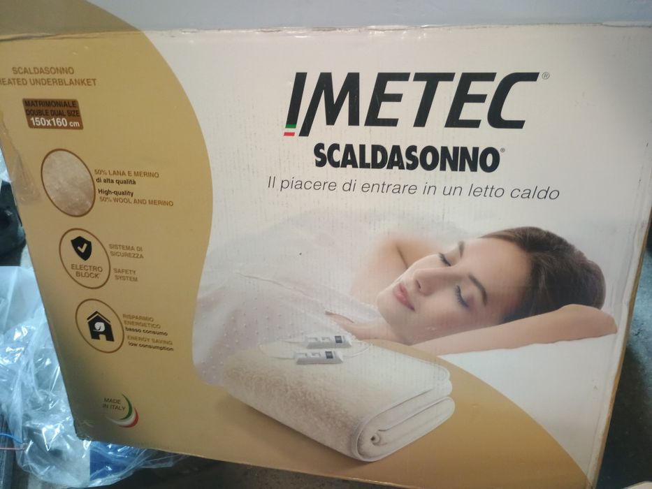 Koc grzewczy mata grzewcza na łóżko mata rozgrzewająca150x160
