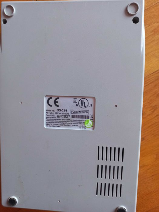 Drukarka etykiet Argox OS-214 -bardzo dobry stan