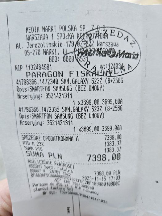 Samsung Galaxy S23 256 GB