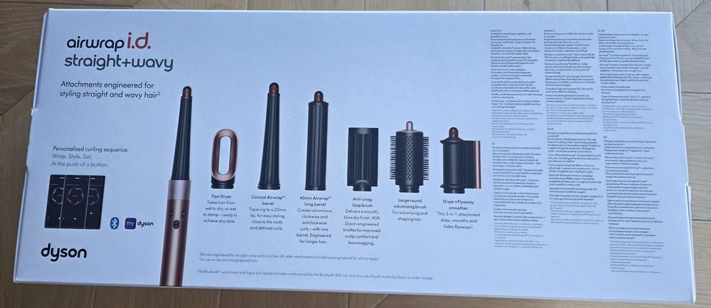 Dyson airwrap i.d. straight+wavy hs08 дайсон фен випрямляч стайлер