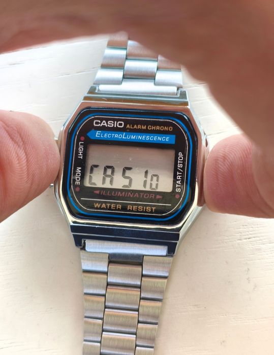 Casio A168 relógio novo