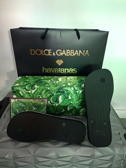 Havaianas Dolce & Gabbana 39/40 novas / originais série limitada