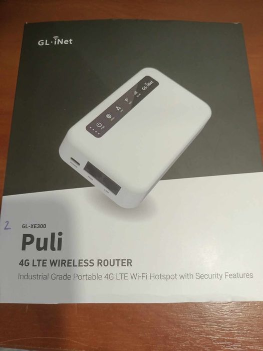 4G LTE WiFi роутер GL-iNet Puli (GL-XE300) з VPN, WireGuard та DNS-сер