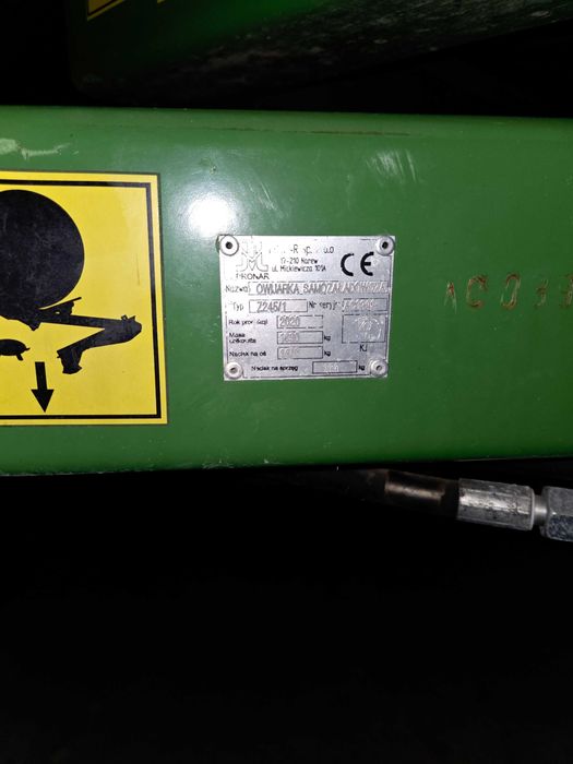 Owijarka samozaładowcza pronar z 245/1